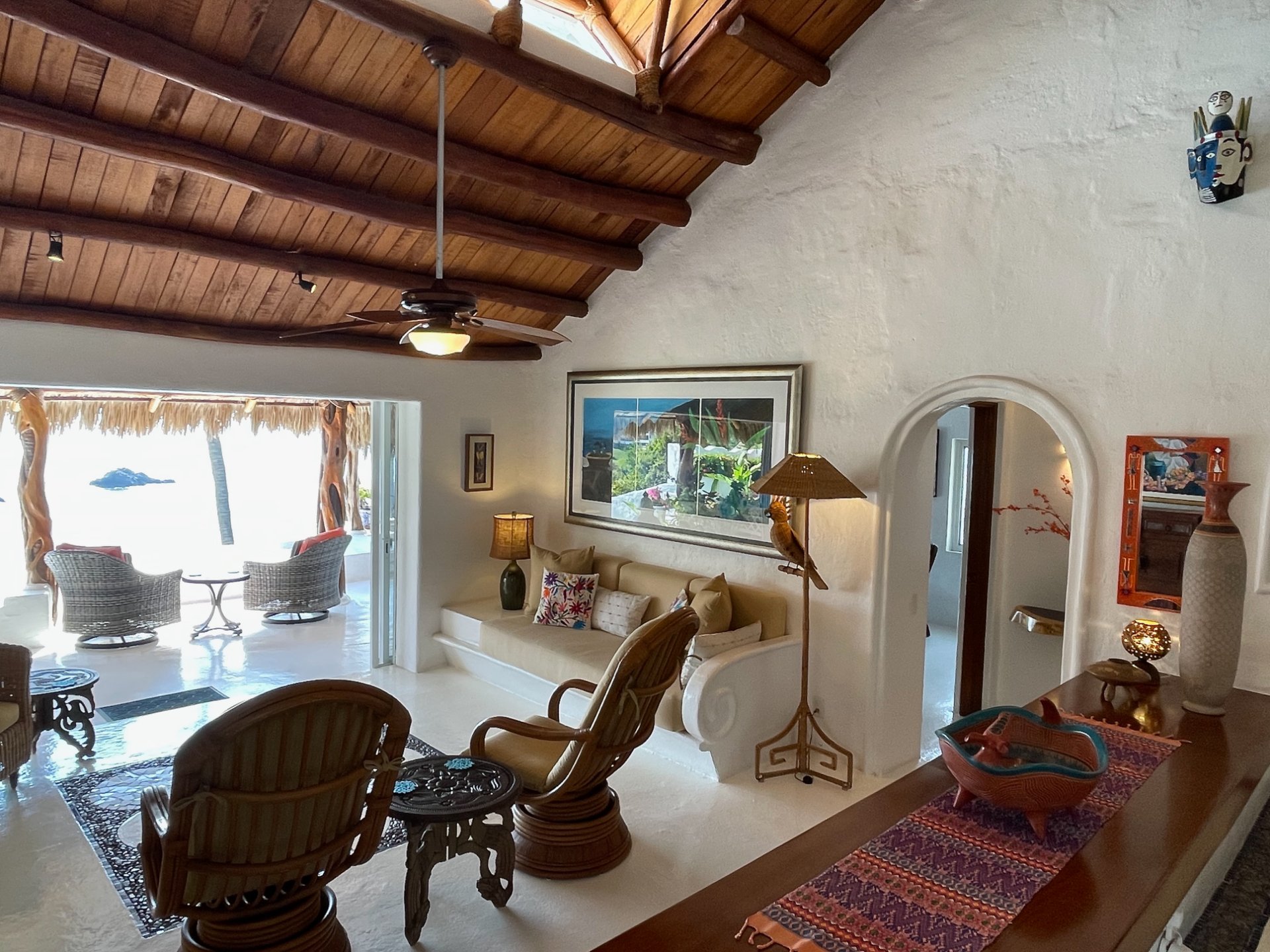 Living Room with Ocean View