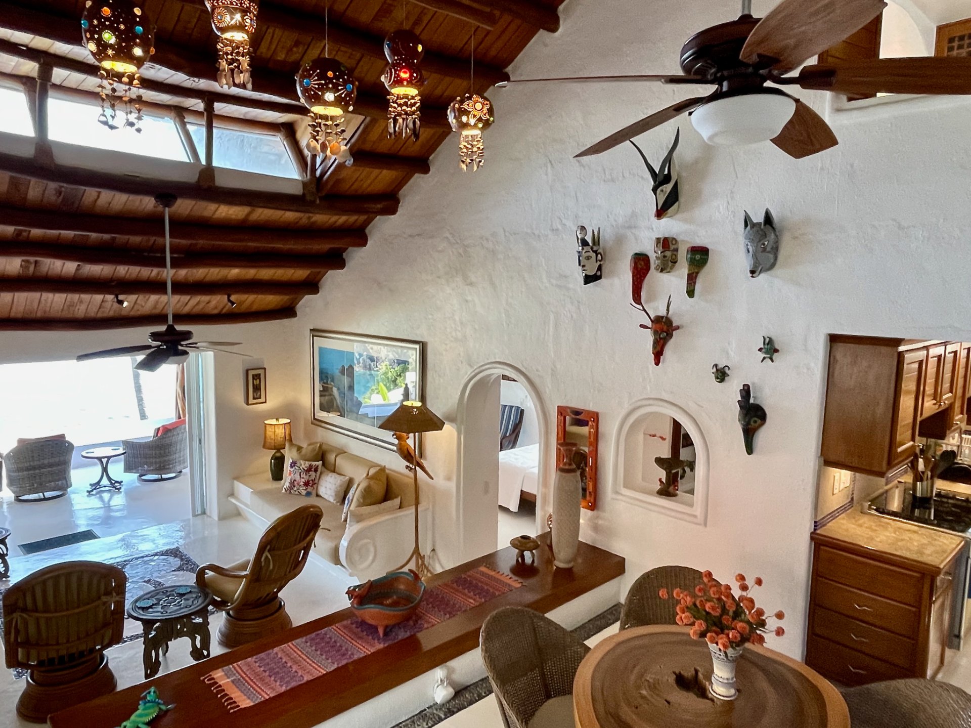 Sala con Techo de Catedral